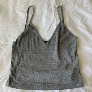 brandy melville grey tank!